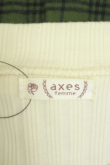 axes femme（アクシーズファム）の古着「別地切替フリルワンピース（ワンピース・チュニック）」大画像６へ