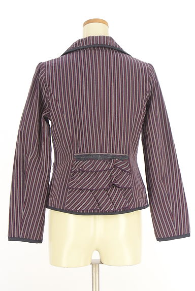 axes femme（アクシーズファム）の古着「ヘリンボーンストライプ柄テーラードジャケット（ジャケット）」大画像２へ