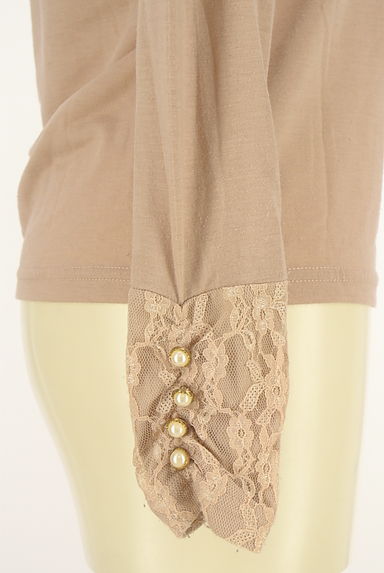 axes femme（アクシーズファム）の古着「レース切替カットソー（カットソー・プルオーバー）」大画像５へ