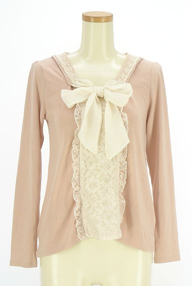 axes femme（アクシーズファム）の古着「シフォンリボンカットソー（カットソー・プルオーバー）」大画像１へ