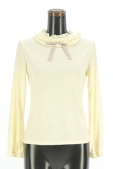 axes femme（アクシーズファム）の古着「フリル襟カットソー（カットソー・プルオーバー）」大画像１へ