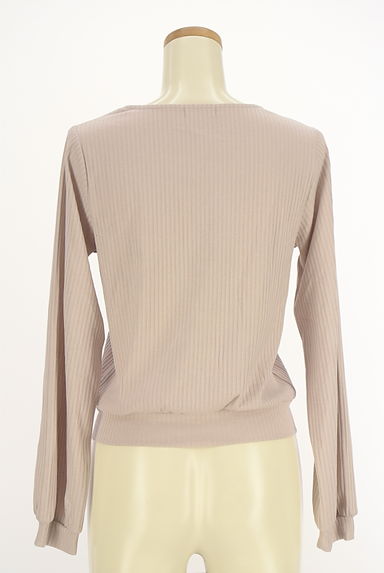 クリックで大画像表示 axes femme(アクシーズファム)の古着「花刺繍リブカーディガン(カーディガン・ボレロ)」大画像2へ