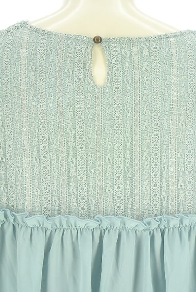 axes femme（アクシーズファム）の古着「レース切替ノースリチュニック（ワンピース・チュニック）」大画像４へ