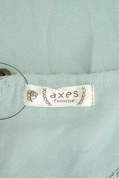 axes femme（アクシーズファム）の古着「レース切替ノースリチュニック（ワンピース・チュニック）」大画像６へ