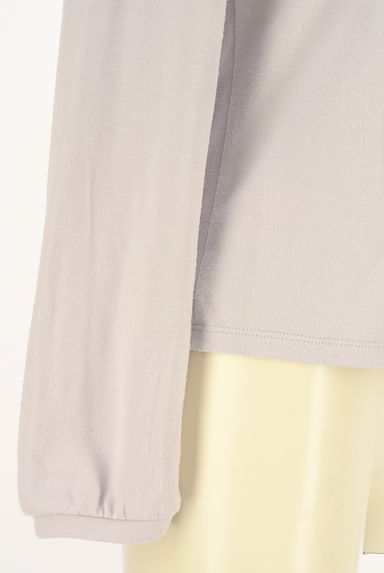 axes femme（アクシーズファム）の古着「ラメ刺繍襟カットソー（カットソー・プルオーバー）」大画像５へ