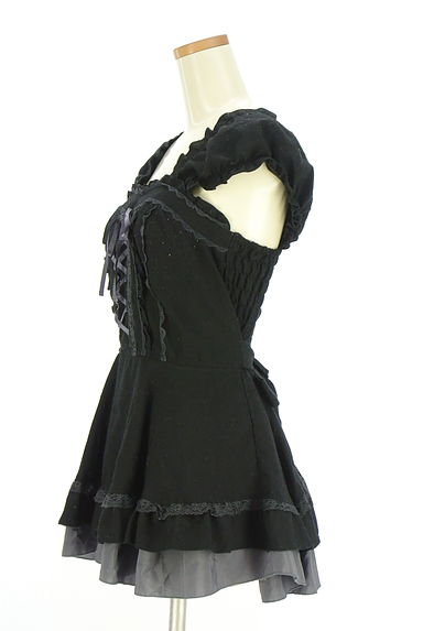 axes femme（アクシーズファム）の古着「レースアップノースリチュニック（カットソー・プルオーバー）」大画像３へ