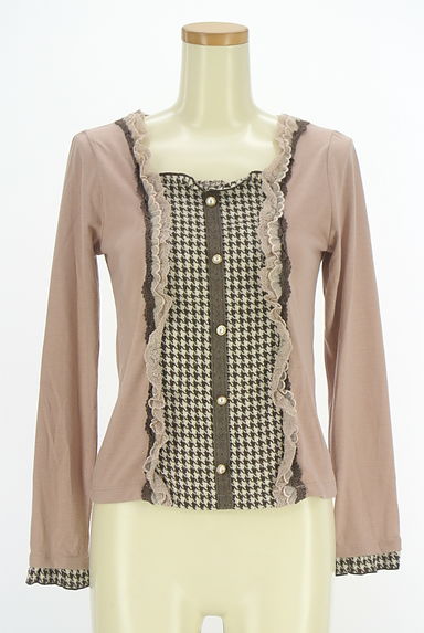 axes femme（アクシーズファム）の古着「レイヤード風カットソー（カットソー・プルオーバー）」大画像１へ