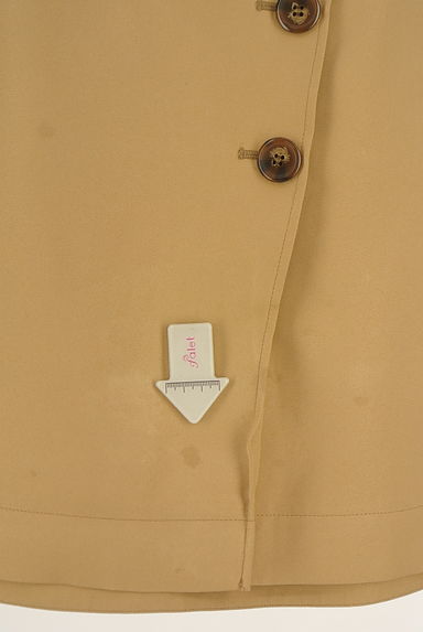 クリックで大画像表示 Apuweiser riche(アプワイザーリッシェ)の古着「ベルト付きリバーシブル膝上タイトスカート(スカート)」大画像4へ