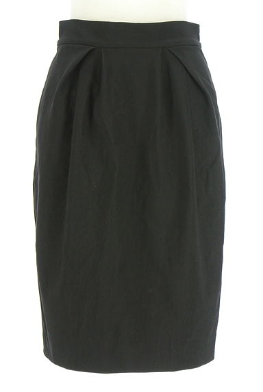 kay me（ケイミー）の古着「ストレッチ膝丈タックスカート（スカート）」大画像１へ