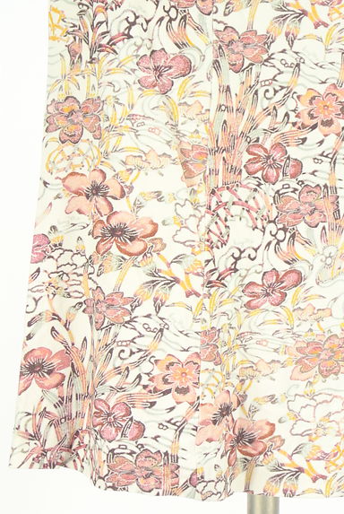 クリックで大画像表示 kay me(ケイミー)の古着「フレンチスリーブ花柄ワンピース(ワンピース・チュニック)」大画像5へ