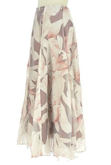 Mystrada（マイストラーダ）の古着「花柄ロングシアースカート（ロングスカート・マキシスカート）」大画像３へ