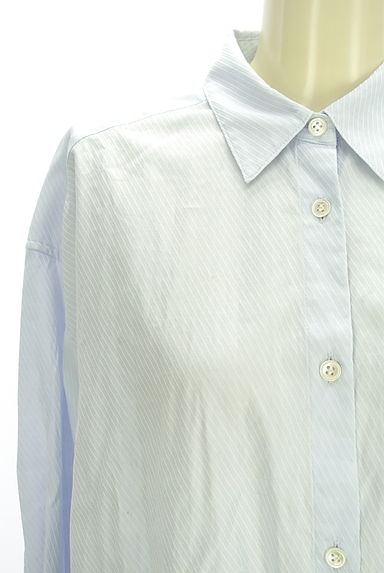 Spick and Span（スピック＆スパン）の古着「コットンストライプシャツ（カジュアルシャツ）」大画像４へ