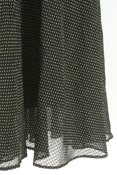 BEAUTY&YOUTH（ビューティ＆ユース）の古着「ドット柄ロングスカート（ロングスカート・マキシスカート）」大画像５へ