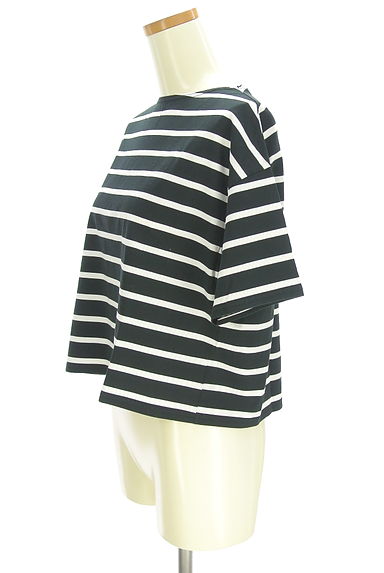 NOLLEY'S（ノーリーズ）の古着「2nd NOLLEYS 半そでボーダー柄カットソー（カットソー・プルオーバー）」大画像３へ