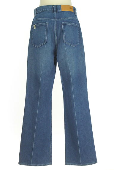 Rie Miller（リエミラー）の古着「RM denim センタープレスデニムパンツ（デニムパンツ）」大画像２へ