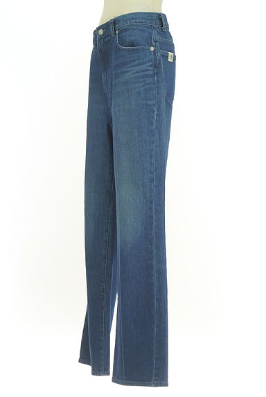Rie Miller（リエミラー）の古着「RM denim センタープレスデニムパンツ（デニムパンツ）」大画像３へ