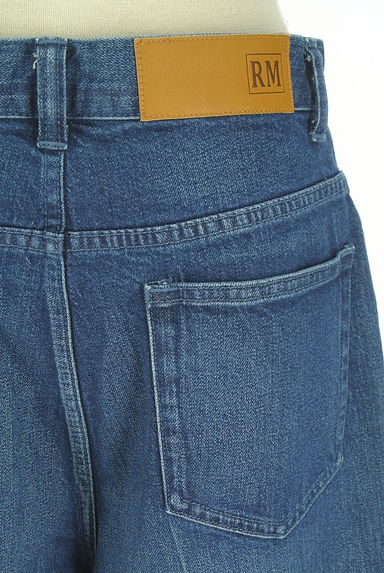 Rie Miller（リエミラー）の古着「RM denim センタープレスデニムパンツ（デニムパンツ）」大画像５へ