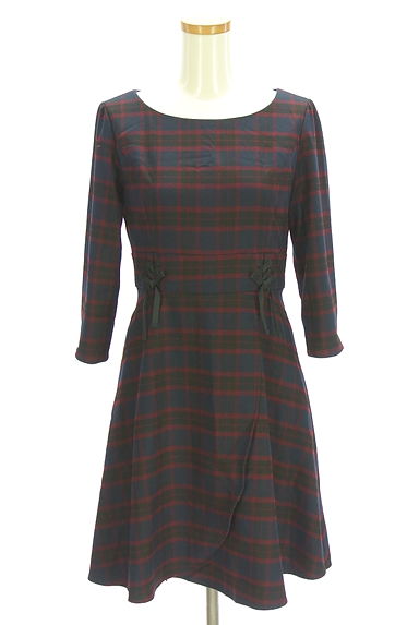 Feroux（フェルゥ）の古着「チェック柄ワンピース（ワンピース・チュニック）」大画像１へ
