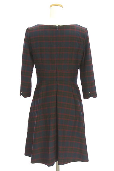 Feroux（フェルゥ）の古着「チェック柄ワンピース（ワンピース・チュニック）」大画像２へ