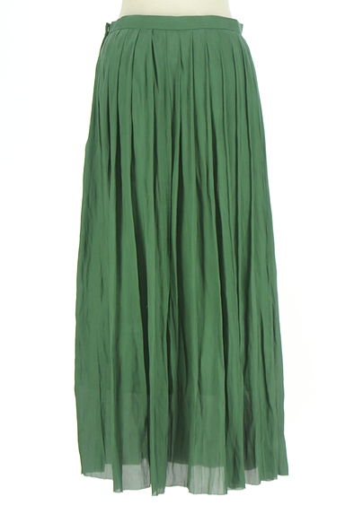 SACRA（サクラ）の古着「微光沢タックフレアスカート（ロングスカート・マキシスカート）」大画像２へ