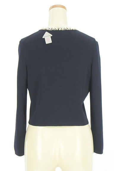 M-premier（エムプルミエ）の古着「パールビーズ付きニットカーディガン（カーディガン・ボレロ）」大画像４へ