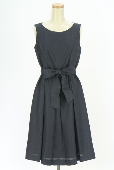 ANAYI（アナイ）の古着「ウエストリボン膝下フレアワンピース（ワンピース・チュニック）」大画像１へ