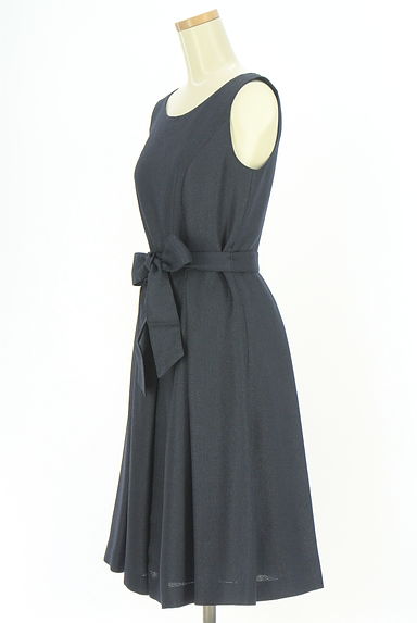 ANAYI（アナイ）の古着「ウエストリボン膝下フレアワンピース（ワンピース・チュニック）」大画像３へ