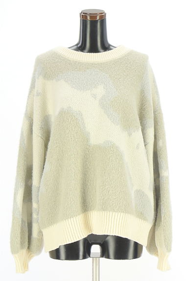 studio CLIP（スタディオクリップ）の古着「配色模様ニットトップス（セーター）」大画像１へ