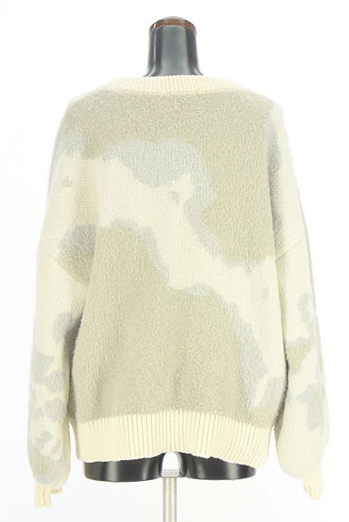 studio CLIP（スタディオクリップ）の古着「配色模様ニットトップス（セーター）」大画像２へ