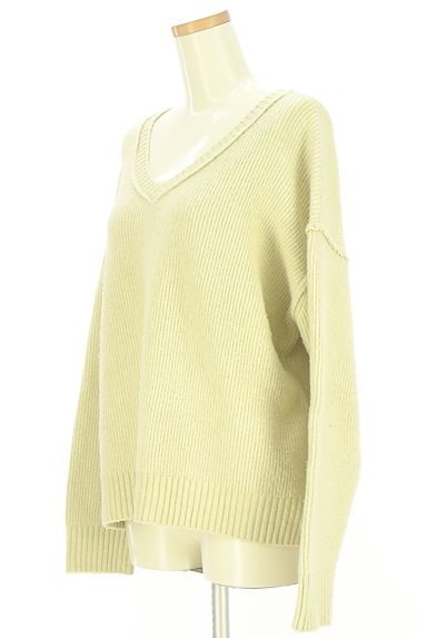 studio CLIP（スタディオクリップ）の古着「essential. Natural by clip Vネックニット（ニット）」大画像３へ