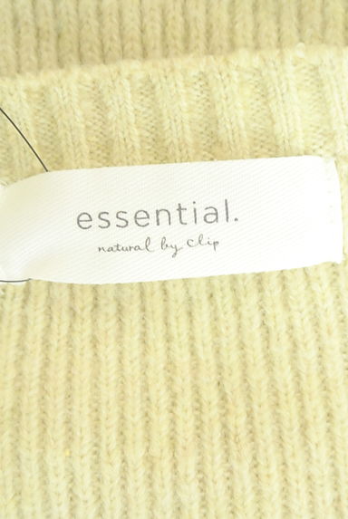 studio CLIP（スタディオクリップ）の古着「essential. Natural by clip Vネックニット（ニット）」大画像６へ