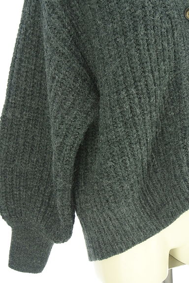 studio CLIP（スタディオクリップ）の古着「natural by clip ボリュームスリーブニットカーディガン（カーディガン・ボレロ）」大画像５へ