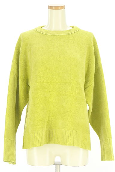 niko and...（ニコ アンド）の古着「ベロアライクハイゲージニットトップス（ニット）」大画像１へ