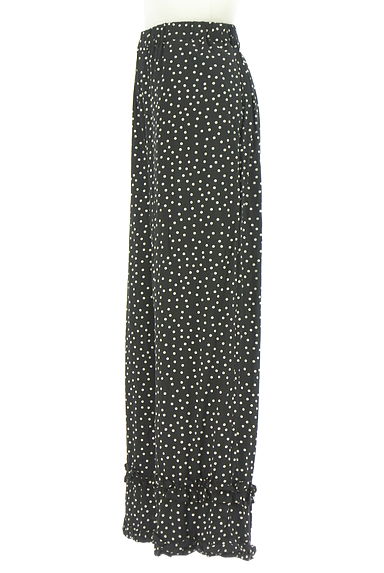 studio CLIP（スタディオクリップ）の古着「essential natural by clip 裾フリルドット柄パンツ（パンツ）」大画像３へ