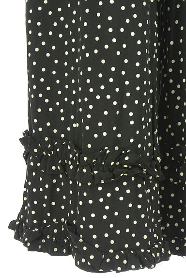 studio CLIP（スタディオクリップ）の古着「essential natural by clip 裾フリルドット柄パンツ（パンツ）」大画像５へ