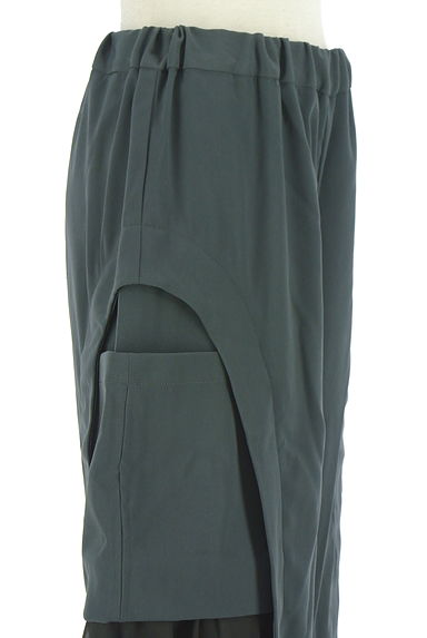 OSMOSIS（オズモーシス）の古着「loaf シフォン切替ワイドパンツ（パンツ）」大画像４へ