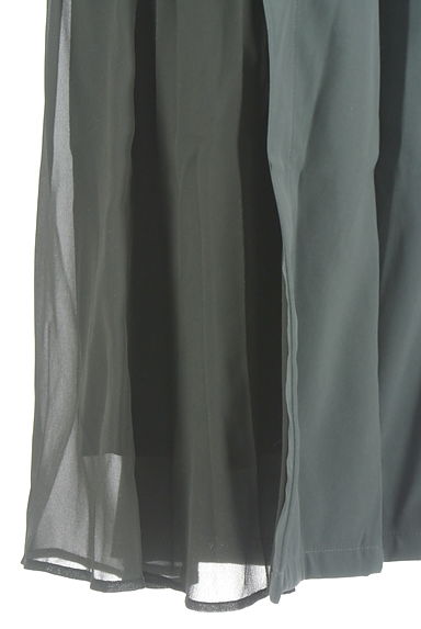 OSMOSIS（オズモーシス）の古着「loaf シフォン切替ワイドパンツ（パンツ）」大画像５へ