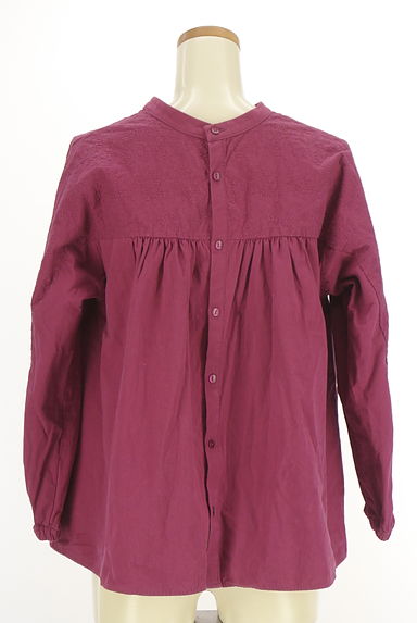 studio CLIP（スタディオクリップ）の古着「刺しゅう切替フレアブラウス（ブラウス）」大画像２へ