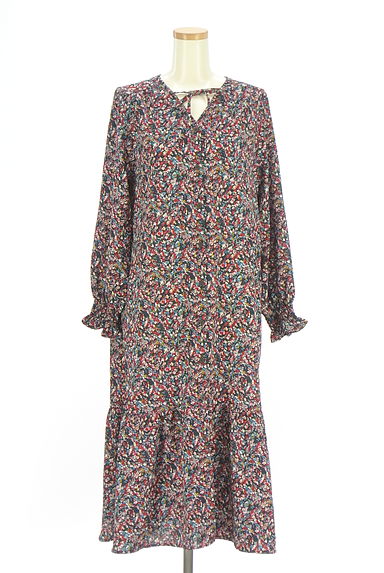 studio CLIP（スタディオクリップ）の古着「花柄ブラウスワンピース（ワンピース・チュニック）」大画像１へ