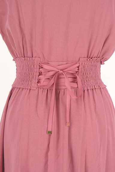 JILL by JILLSTUART（ジルバイジルスチュアート）の古着「Vネックノースリワンピ―ス（ワンピース・チュニック）」大画像５へ