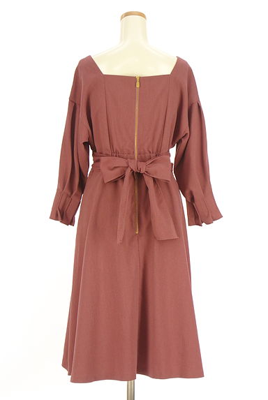 JILL by JILLSTUART（ジルバイジルスチュアート）の古着「リボンベルトドッキングワンピース（ワンピース・チュニック）」大画像２へ