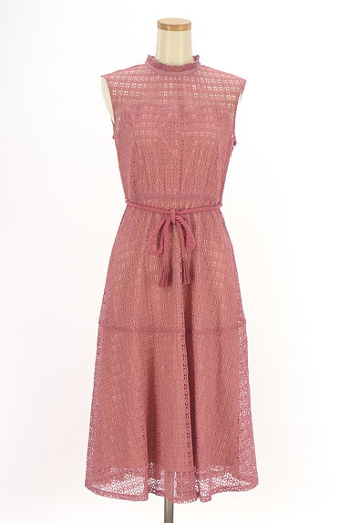 JILL by JILLSTUART（ジルバイジルスチュアート）の古着「ノースリ総レースワンピース（ワンピース・チュニック）」大画像１へ