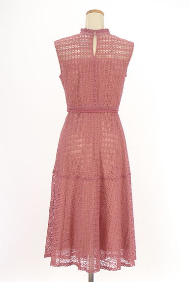 JILL by JILLSTUART（ジルバイジルスチュアート）の古着「ノースリ総レースワンピース（ワンピース・チュニック）」大画像２へ