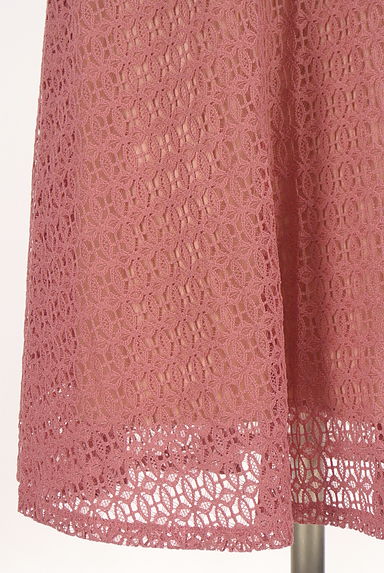 JILL by JILLSTUART（ジルバイジルスチュアート）の古着「ノースリ総レースワンピース（ワンピース・チュニック）」大画像５へ