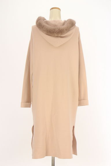 MISCH MASCH（ミッシュマッシュ）の古着「ファー付きロングニットカーディガン（カーディガン・ボレロ）」大画像２へ