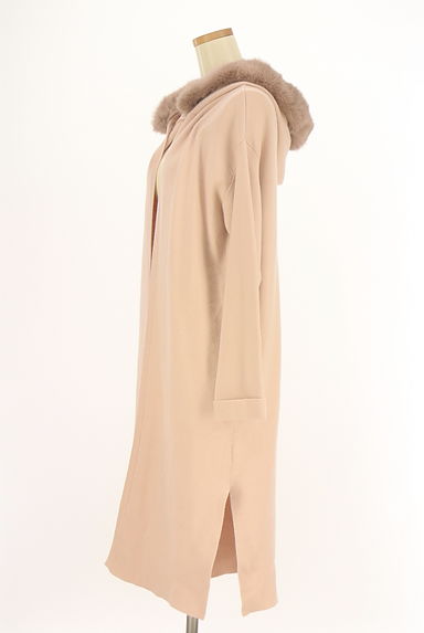 MISCH MASCH（ミッシュマッシュ）の古着「ファー付きロングニットカーディガン（カーディガン・ボレロ）」大画像３へ