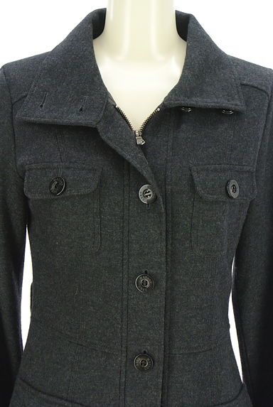 MAYSON GREY（メイソングレイ）の古着「スタンドネックウールコート（コート）」大画像４へ