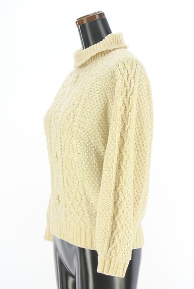 F i.n.t（フィント）の古着「F&A オフタートルアランケーブルニットトップス（ニット）」大画像３へ