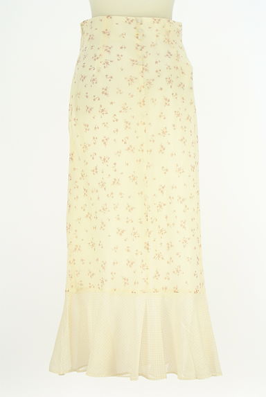 DEICY（デイシー）の古着「me&me couture 花柄シフォンロングスカート（ロングスカート・マキシスカート）」大画像２へ