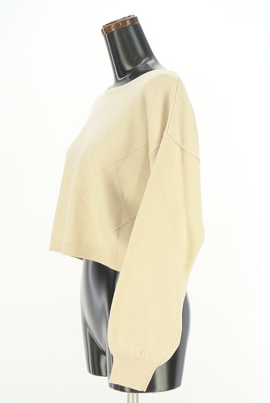 PROPORTION BODY DRESSING（プロポーションボディドレッシング）の古着「ダイヤ柄ゆるショートニット（ニット）」大画像３へ